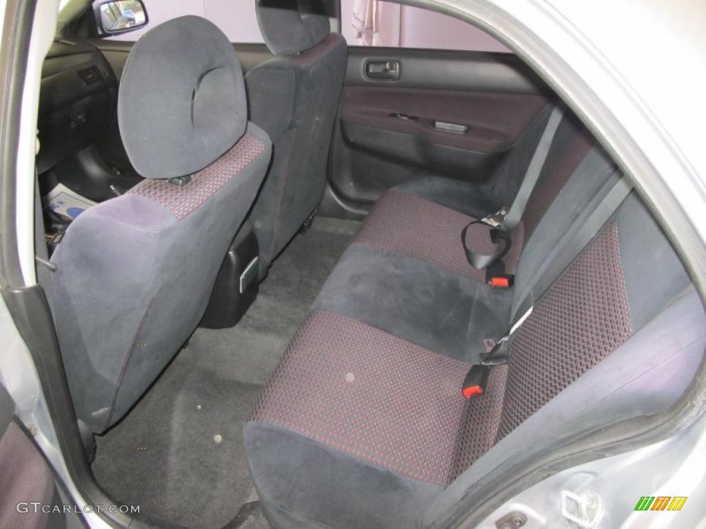 Gray Interior 2005 Mitsubishi Lancer RALLIART Photo #49290005