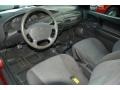 Dark Charcoal 2000 Ford Escort ZX2 Coupe Interior Color