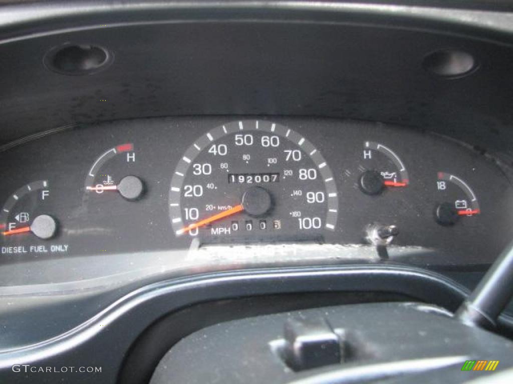 2000 E Series Van E350 Commercial - Oxford White / Medium Graphite photo #20