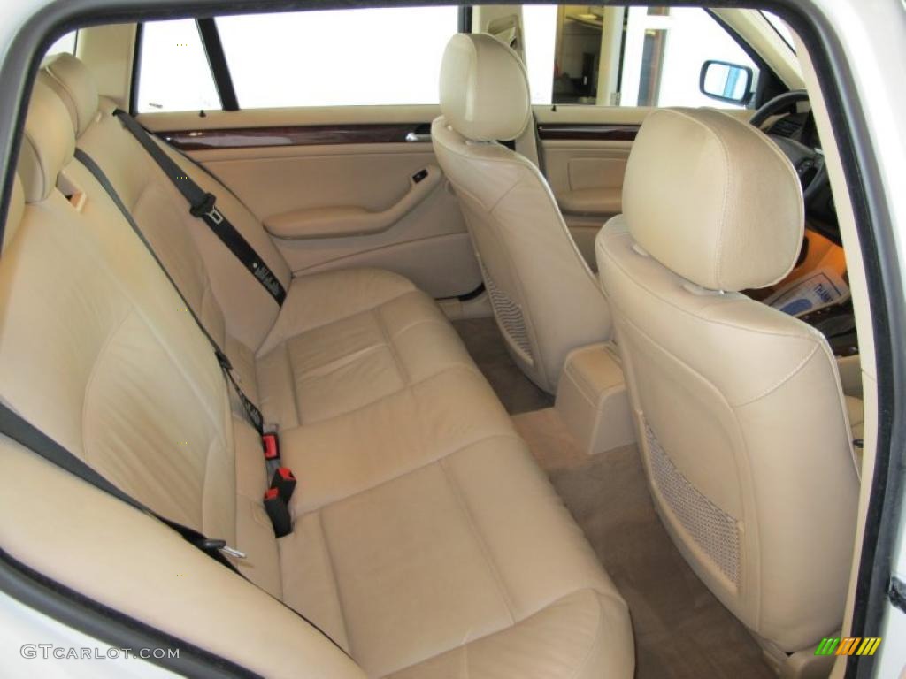 2005 3 Series 325i Wagon - Alpine White / Sand photo #8