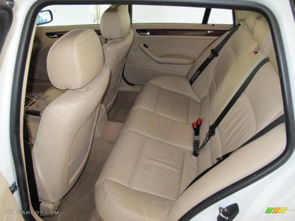 2005 3 Series 325i Wagon - Alpine White / Sand photo #11