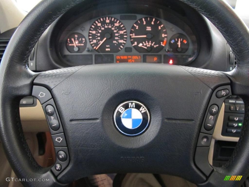 2005 3 Series 325i Wagon - Alpine White / Sand photo #15