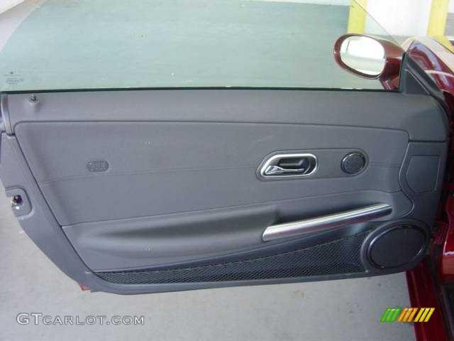 2007 Chrysler Crossfire SE Roadster Dark Slate Gray/Cedar Door Panel Photo #492909