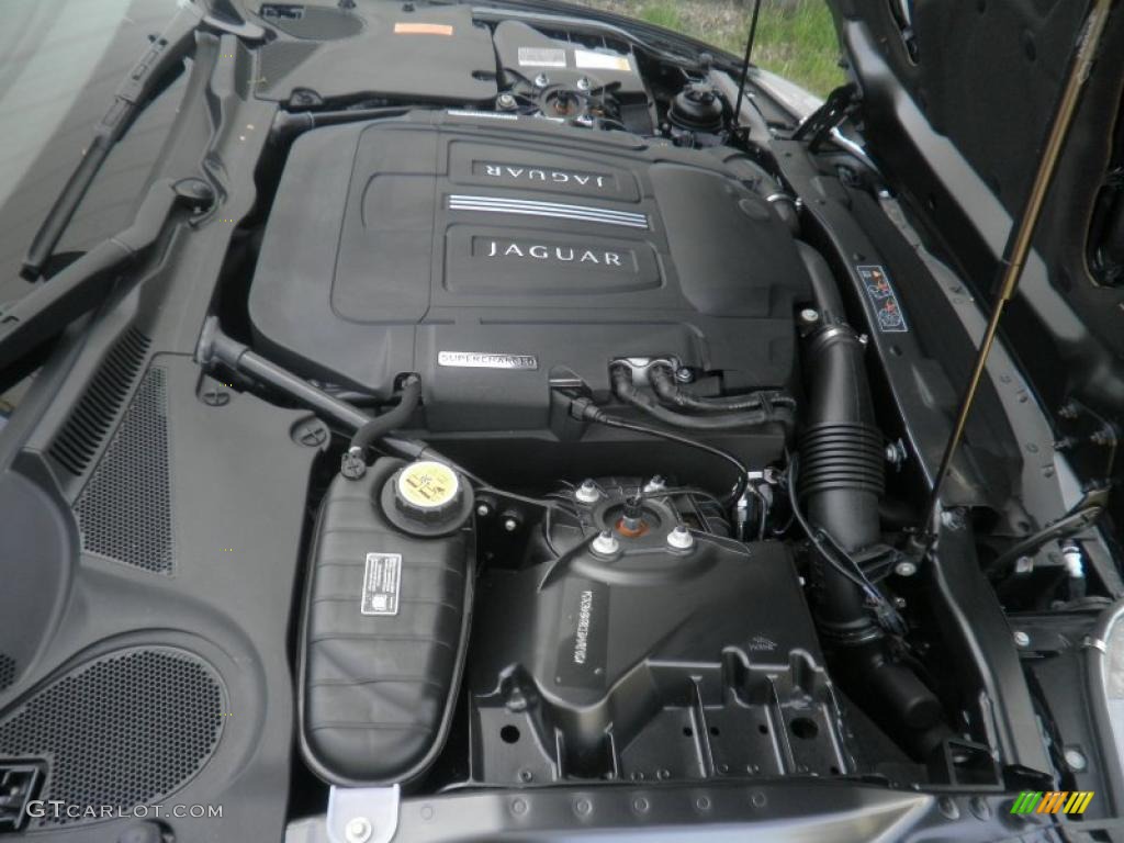 2011 Jaguar XK XKR Convertible 5.0 Liter R Supercharged GDI DOHC 32-Valve VVT V8 Engine Photo #49291133
