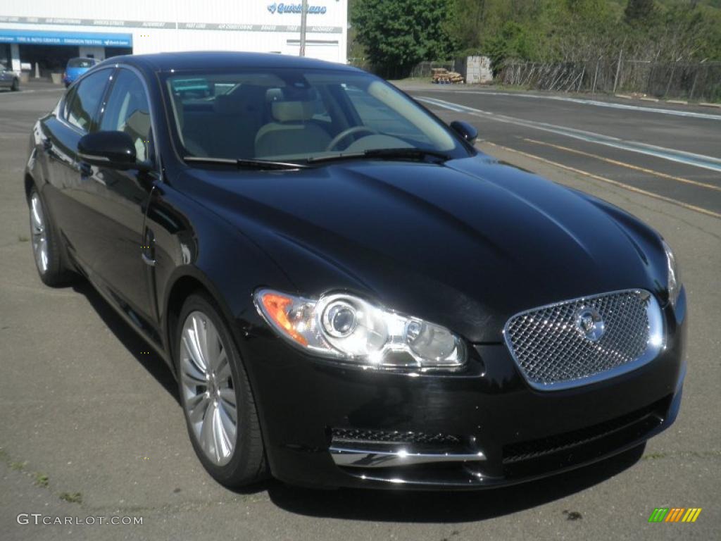 Ebony Black 2011 Jaguar XF Premium Sport Sedan Exterior Photo #49291196