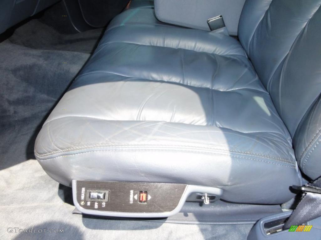 Adriatic Blue Interior 1996 Cadillac Fleetwood Brougham Photo #49291574