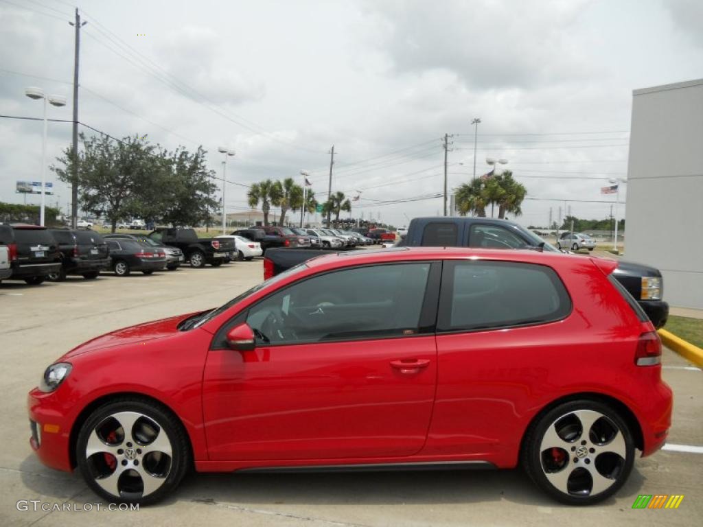 Tornado Red 2011 Volkswagen GTI 2 Door Exterior Photo #49291655