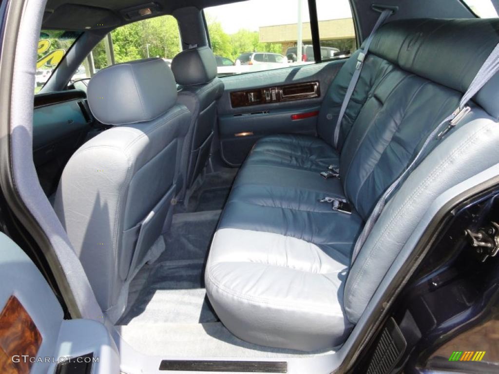 Adriatic Blue Interior 1996 Cadillac Fleetwood Brougham