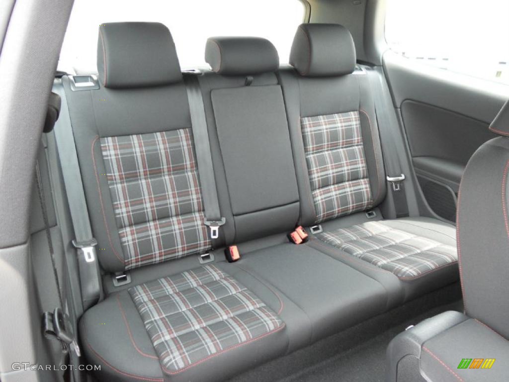 Interlagos Plaid Cloth Interior 2011 Volkswagen GTI 2 Door Photo #49291769