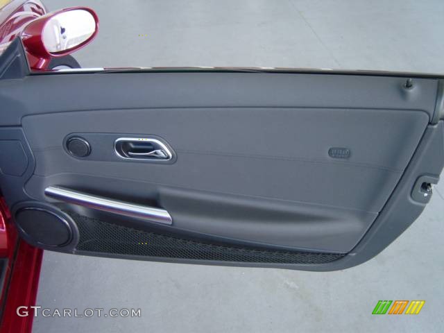 2007 Chrysler Crossfire SE Roadster Dark Slate Gray/Cedar Door Panel Photo #492919