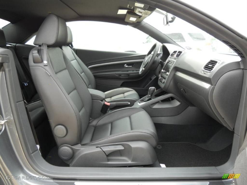 Titan Black Interior 2012 Volkswagen Eos Komfort Photo #49292066