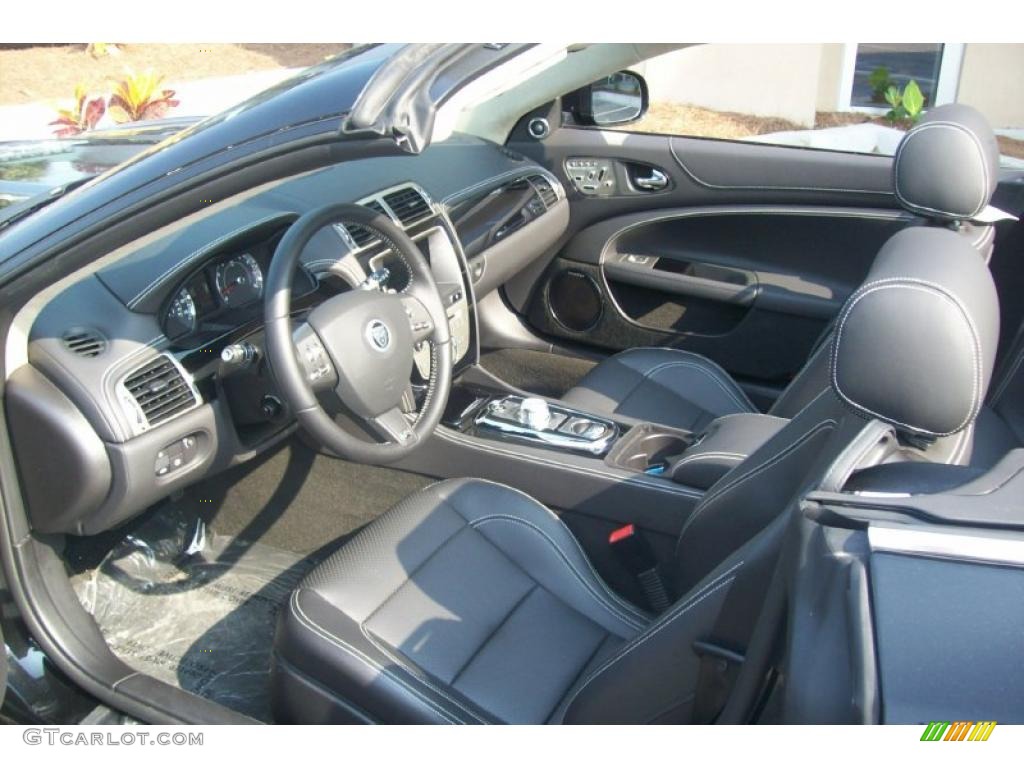 Warm Charcoal/Warm Charcoal Interior 2011 Jaguar XK XKR Convertible Photo #49292138