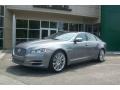 2011 Lunar Grey Metallic Jaguar XJ XJL Supercharged  photo #1