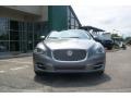 2011 Lunar Grey Metallic Jaguar XJ XJL Supercharged  photo #3