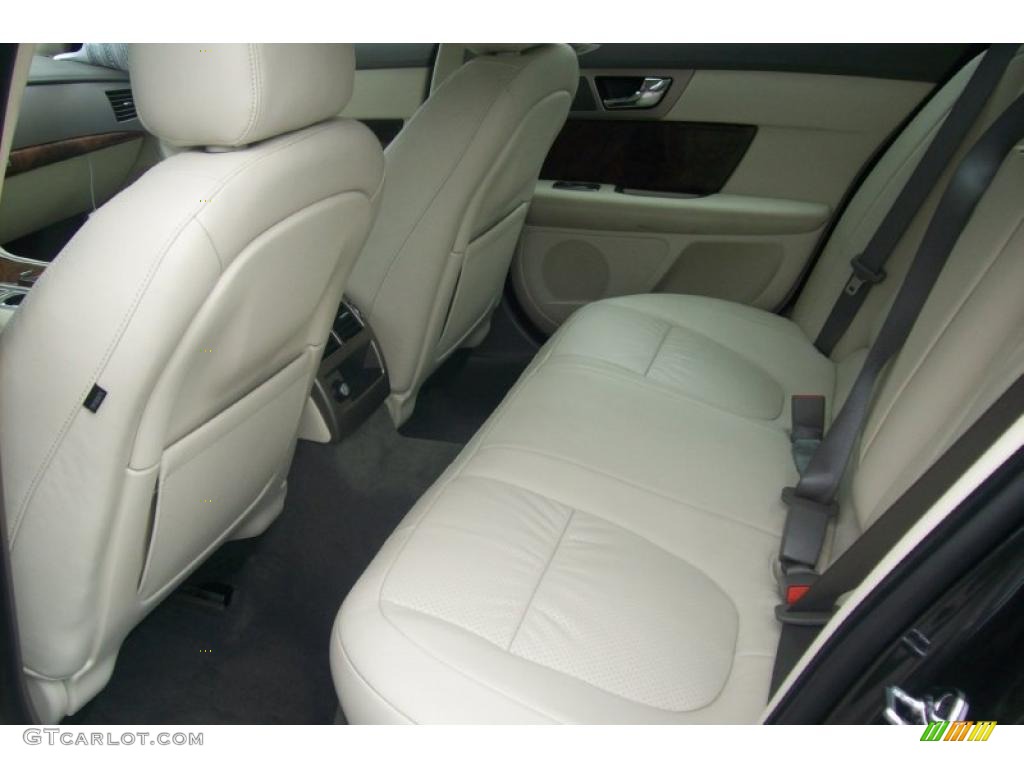 Ivory White/Oyster Grey Interior 2011 Jaguar XF Premium Sport Sedan Photo #49292828