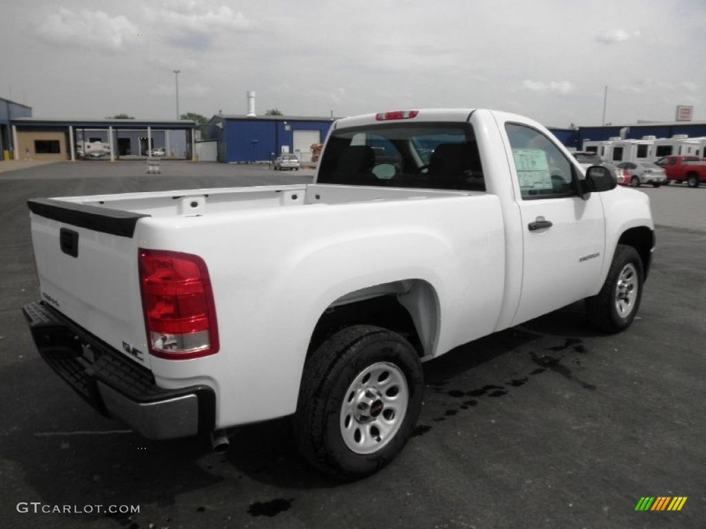 Summit White 2011 GMC Sierra 1500 Regular Cab Exterior Photo #49293071