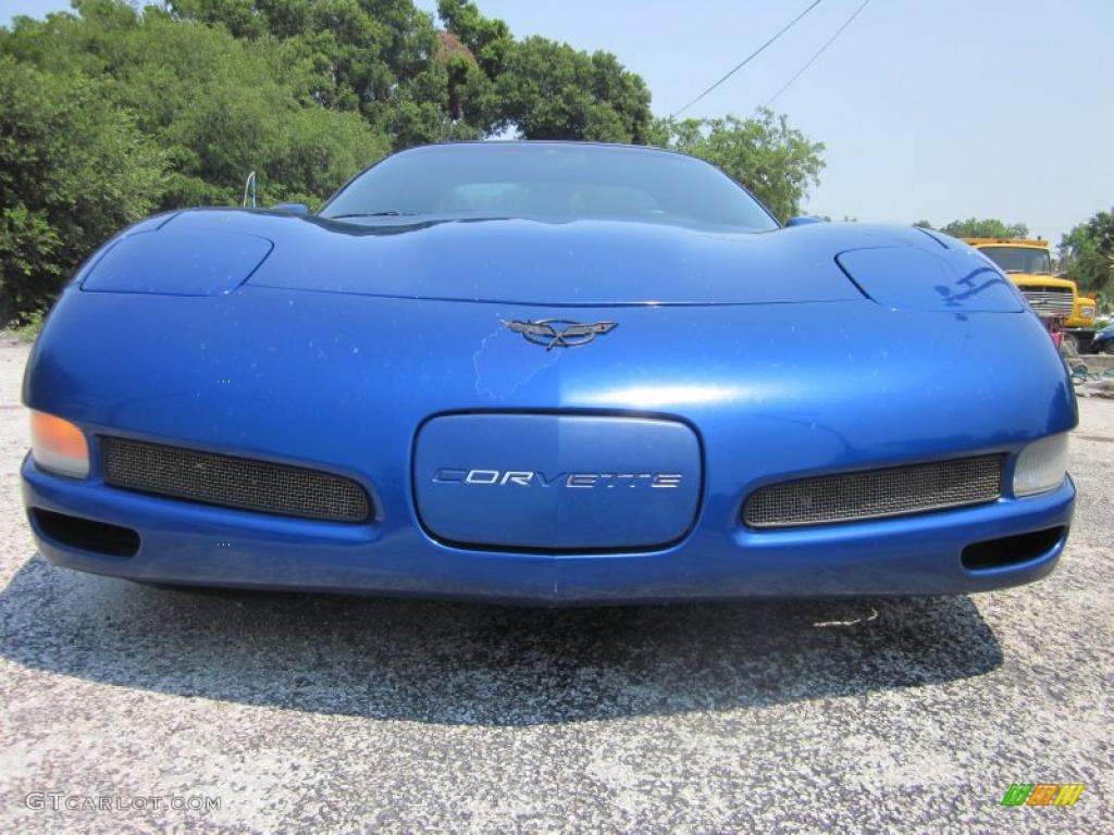 Electron Blue Metallic Chevrolet Corvette