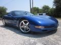2002 Electron Blue Metallic Chevrolet Corvette Z06  photo #3