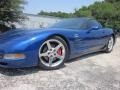 2002 Electron Blue Metallic Chevrolet Corvette Z06  photo #6
