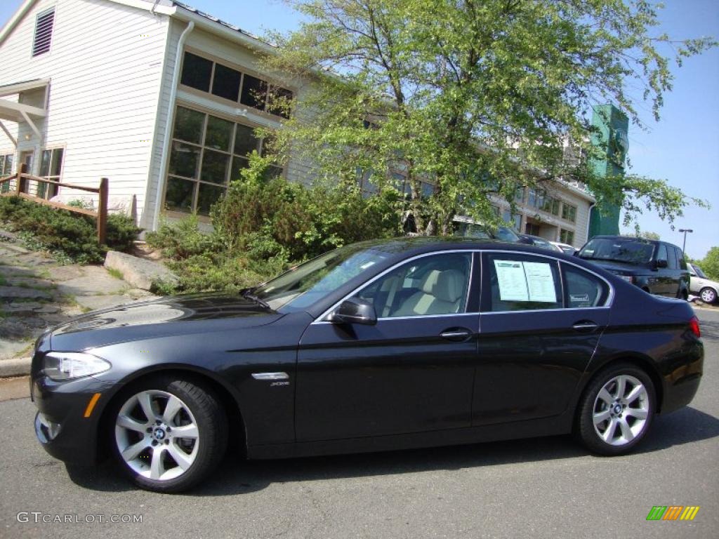 Dark Graphite Metallic 2011 BMW 5 Series 550i xDrive Sedan Exterior Photo #49294888
