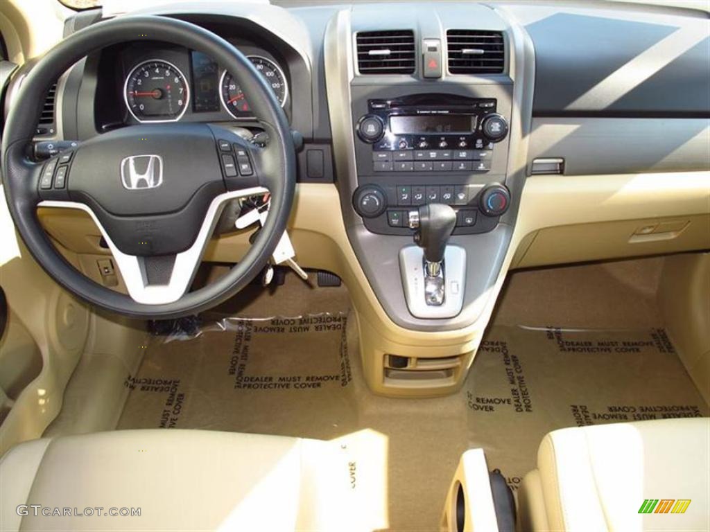 2008 CR-V EX - Borrego Beige Metallic / Ivory photo #10