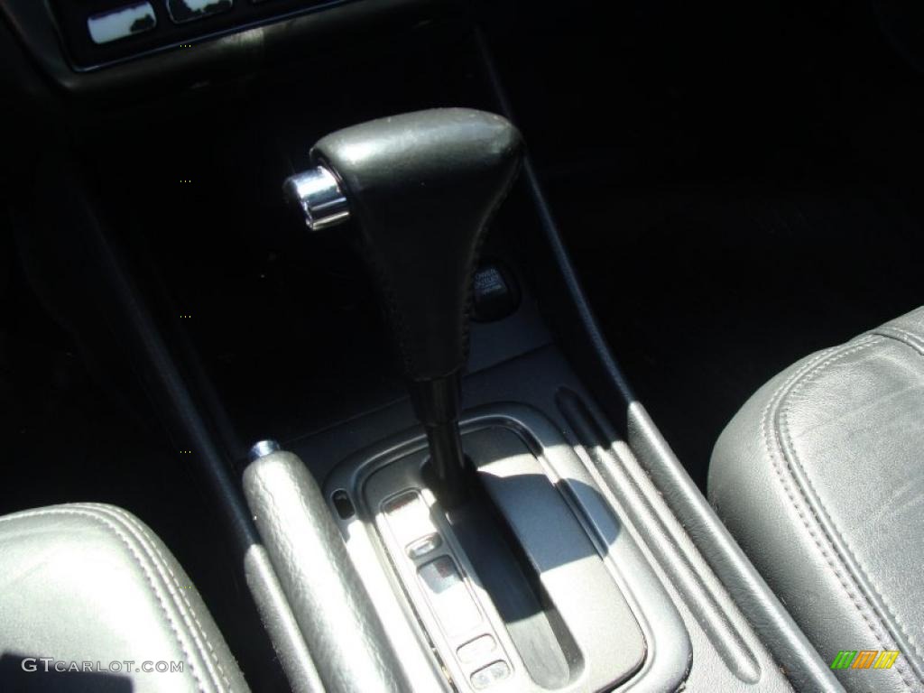 2002 Accord EX V6 Coupe - Satin Silver Metallic / Black photo #23