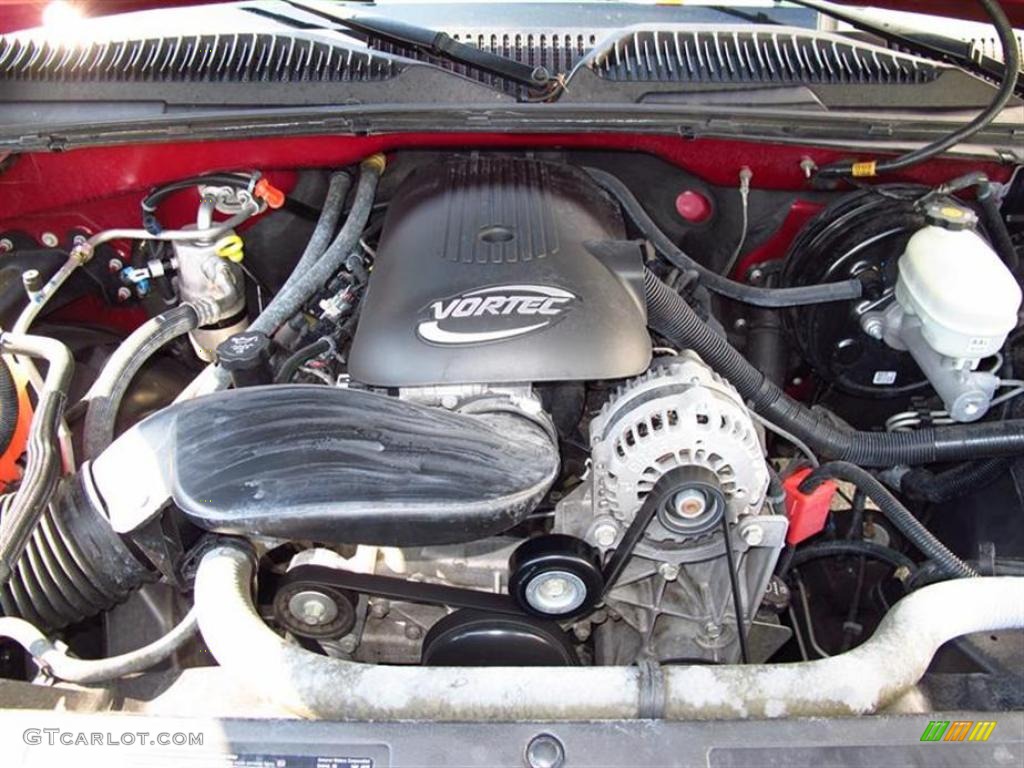 2005 GMC Sierra 1500 SLE Extended Cab Engine Photos