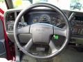Dark Pewter 2005 GMC Sierra 1500 SLE Extended Cab Steering Wheel
