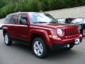 2011 Deep Cherry Red Crystal Pearl Jeep Patriot Latitude 4x4  photo #2