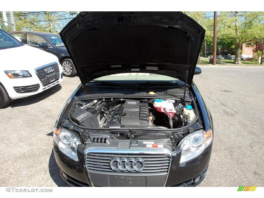 2008 A4 2.0T quattro Cabriolet - Brilliant Black / Beige photo #33