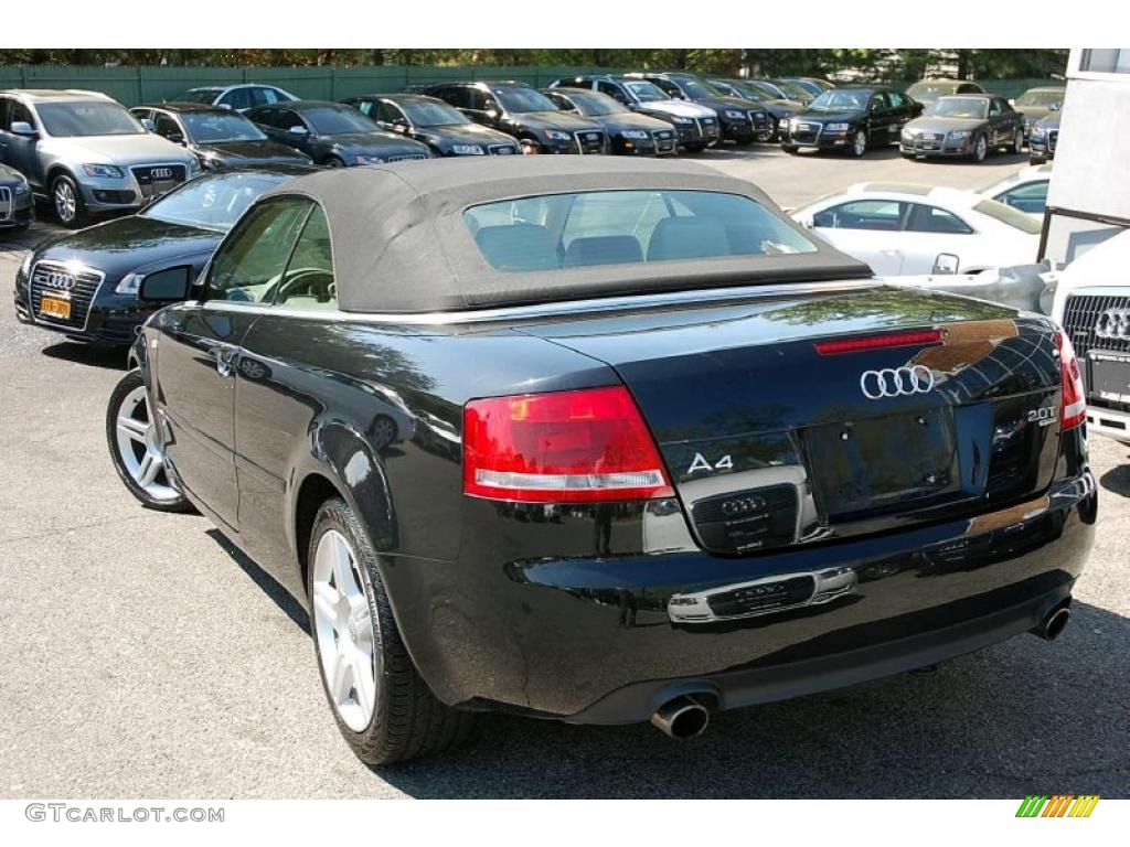 2008 A4 2.0T quattro Cabriolet - Brilliant Black / Beige photo #39