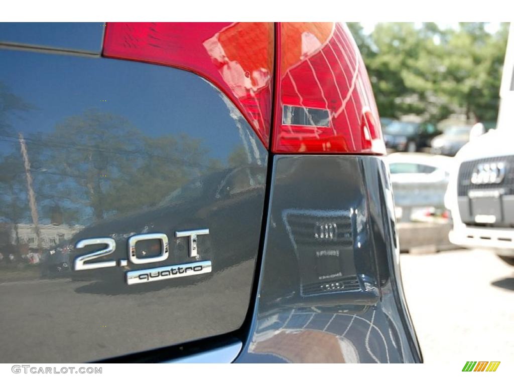 2008 A4 2.0T Special Edition quattro Sedan - Dolphin Grey Metallic / Black photo #27