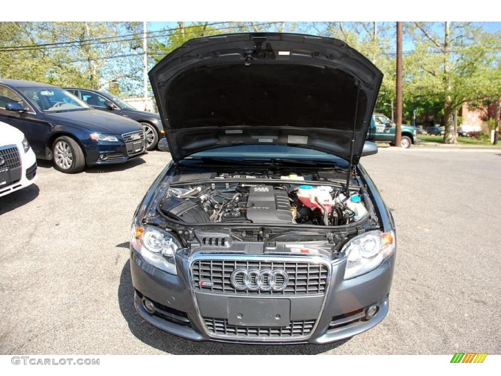 2008 A4 2.0T Special Edition quattro Sedan - Dolphin Grey Metallic / Black photo #34