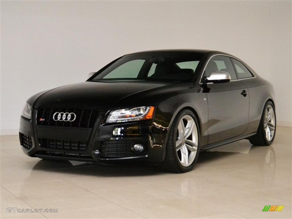 2011 S5 4.2 FSI quattro Coupe - Brilliant Black / Black Silk Nappa Leather photo #2