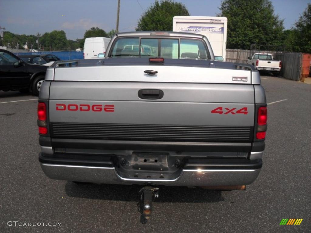 1994 Ram 1500 SLT Regular Cab 4x4 - Dark Silver Metallic / Grey photo #3
