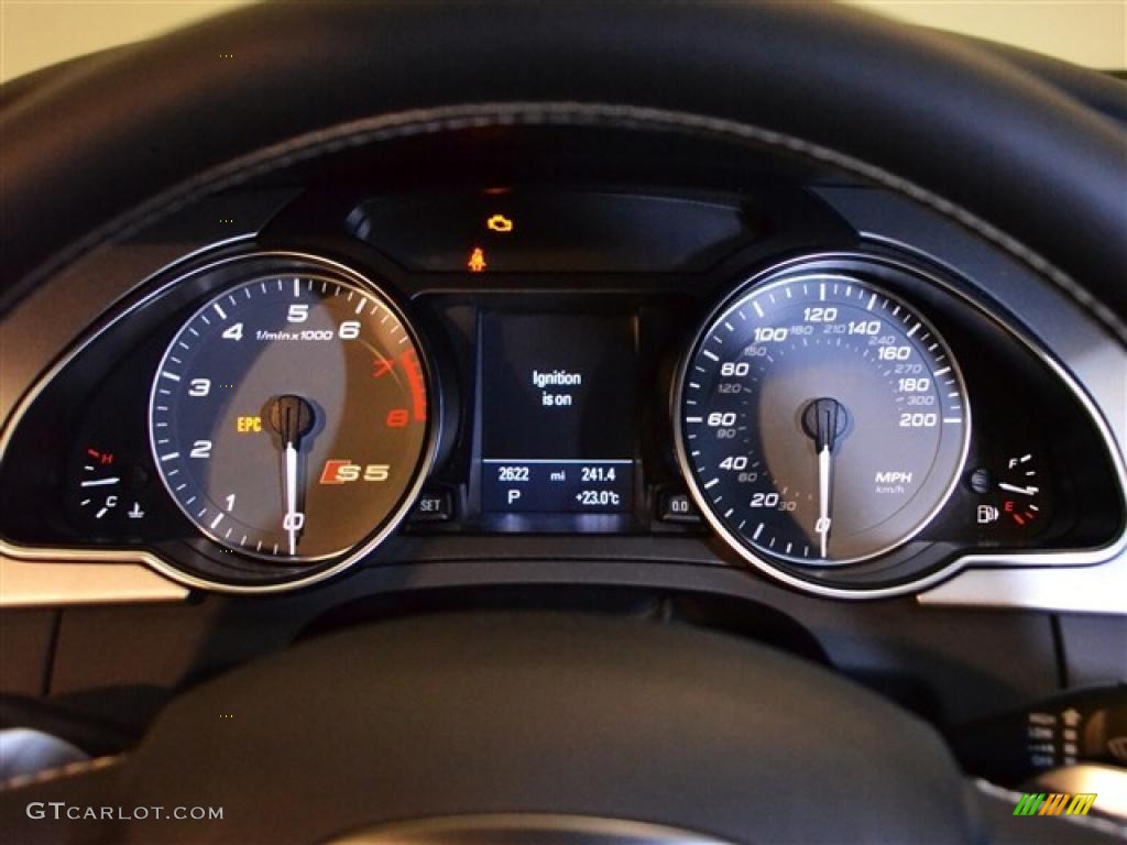 2011 Audi S5 4.2 FSI quattro Coupe Gauges Photo #49301529