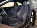 Black Silk Nappa Leather 2011 Audi S5 4.2 FSI quattro Coupe Interior Color
