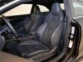 Black Silk Nappa Leather 2011 Audi S5 4.2 FSI quattro Coupe Interior