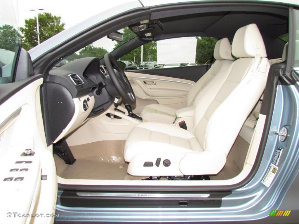 Cornsilk Beige Interior 2012 Volkswagen Eos Komfort Photo #49301758
