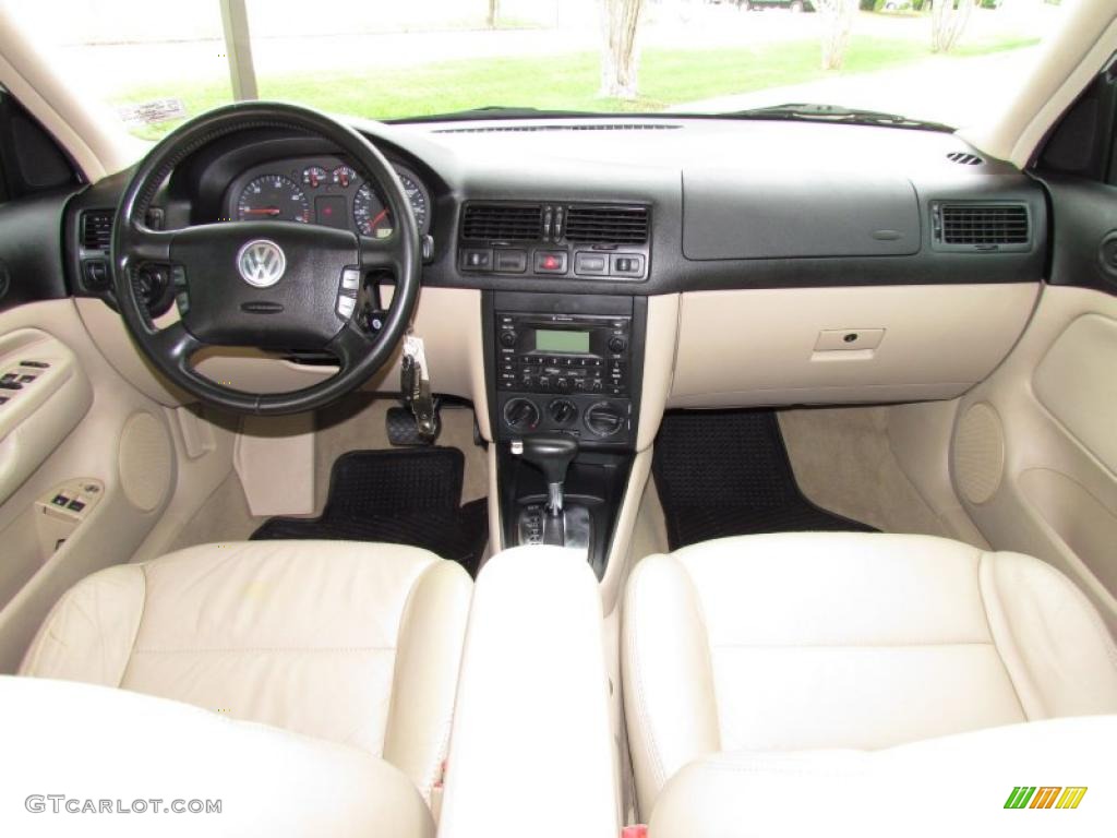 2003 Volkswagen Jetta GLS TDI Sedan Beige Dashboard Photo #49302354