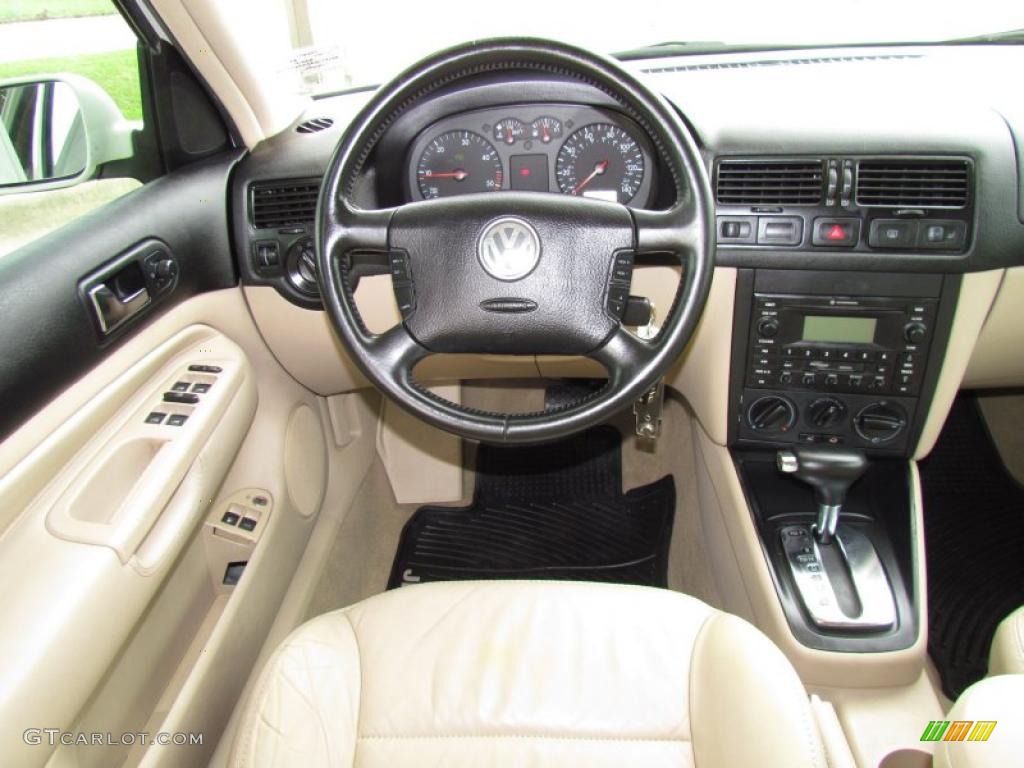2003 Volkswagen Jetta GLS TDI Sedan Beige Dashboard Photo #49302366