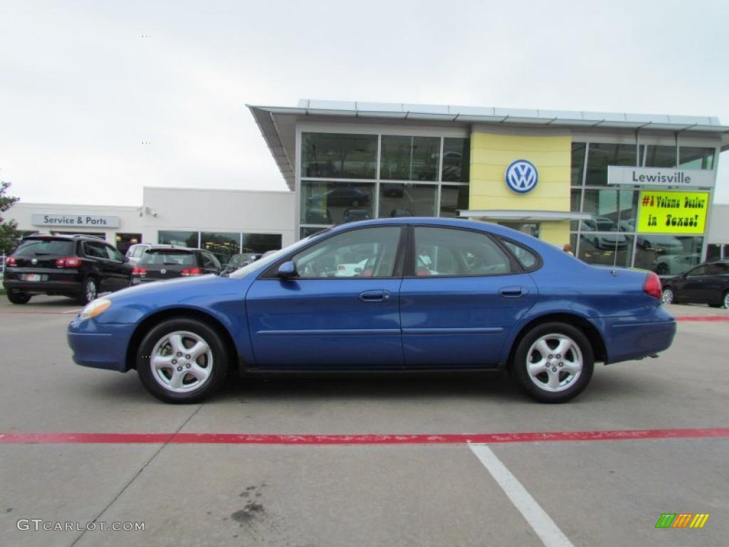 2003 Taurus SE - Patriot Blue Metallic / Medium Graphite photo #2