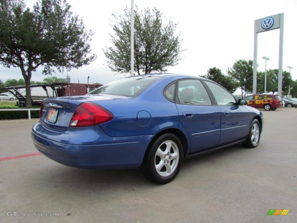 2003 Taurus SE - Patriot Blue Metallic / Medium Graphite photo #5
