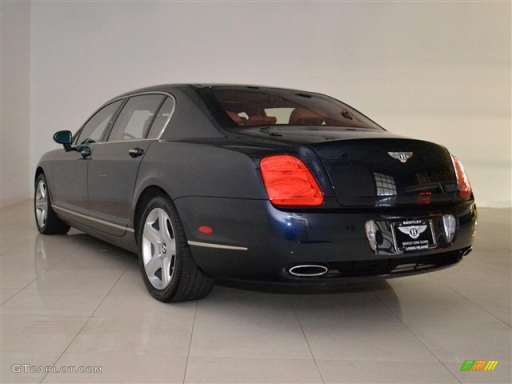 Dark Sapphire 2008 Bentley Continental Flying Spur Standard Continental Flying Spur Model Exterior Photo #49302531