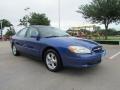 2003 Patriot Blue Metallic Ford Taurus SE  photo #7