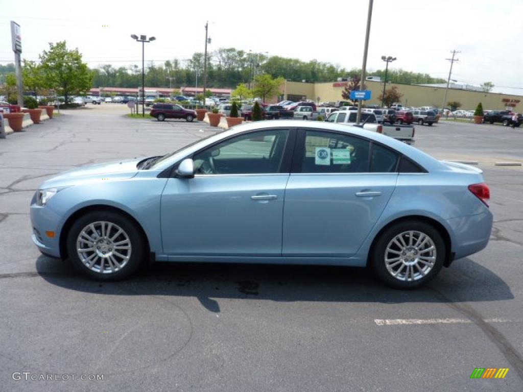 Ice Blue Metallic 2011 Chevrolet Cruze ECO Exterior Photo #49303068