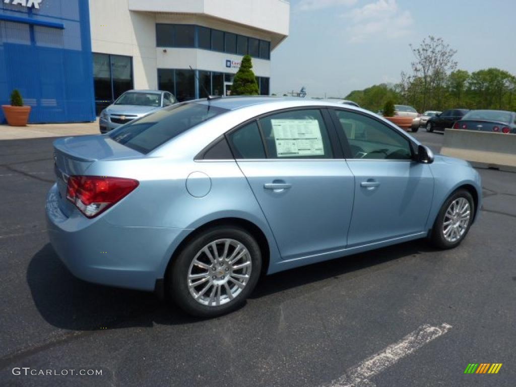 Ice Blue Metallic 2011 Chevrolet Cruze ECO Exterior Photo #49303140