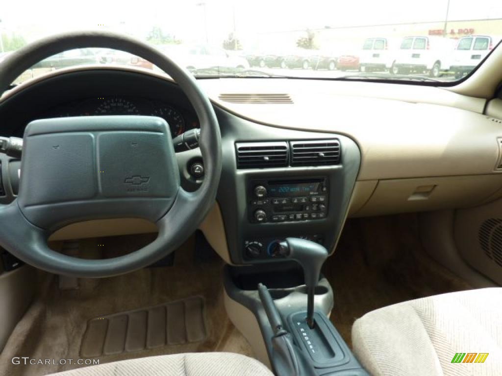 2002 Chevrolet Cavalier LS Sedan Graphite Dashboard Photo #49303746
