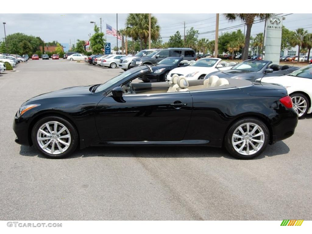 Black Obsidian 2011 Infiniti G 37 Convertible Exterior Photo #49304142