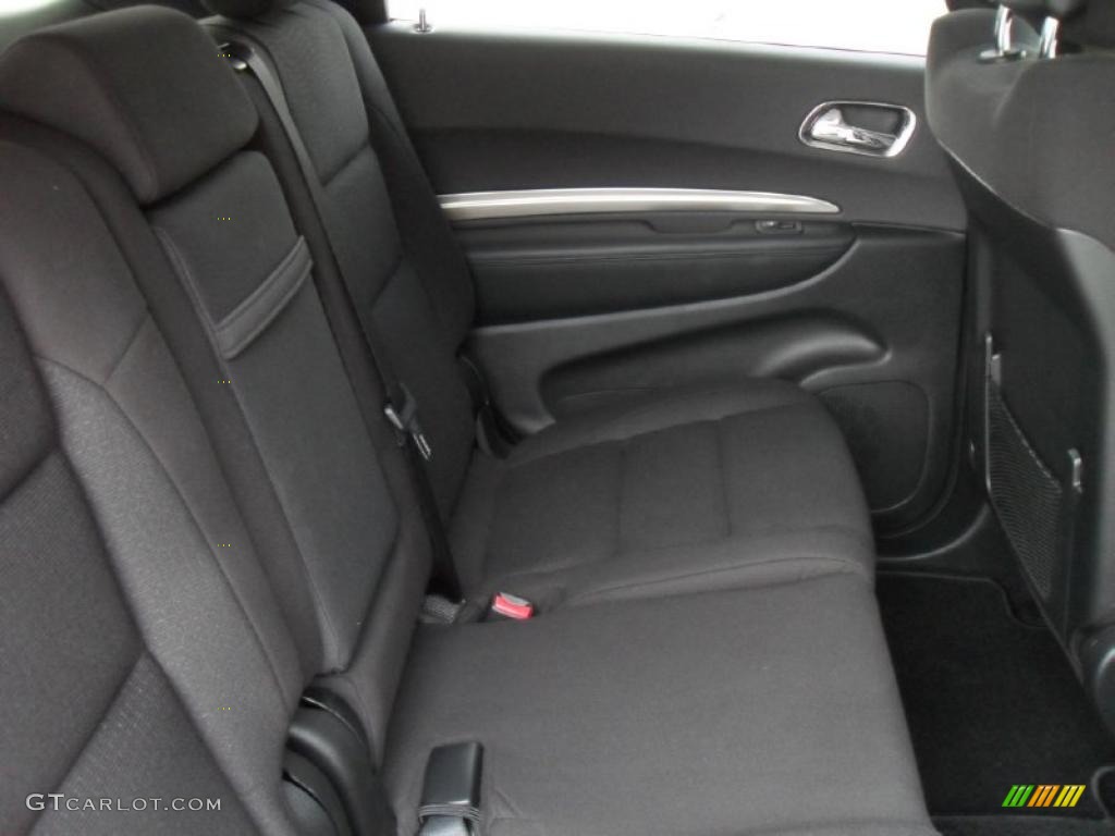 Black Interior 2011 Dodge Durango Heat 4x4 Photo #49304886